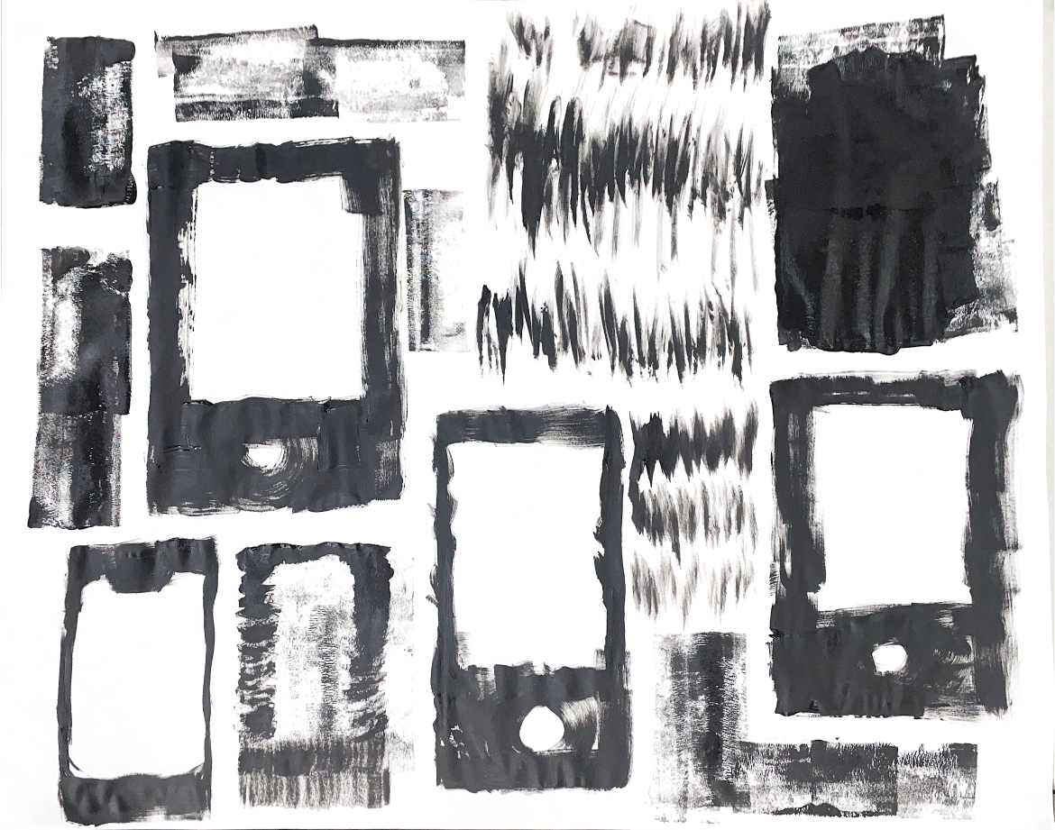 Doom Scroll Poster Process